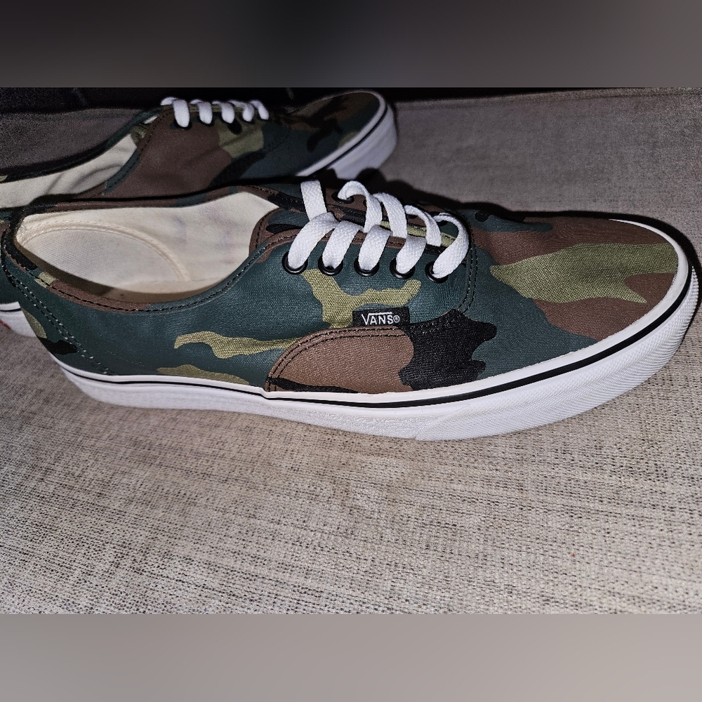 Van's Camo Shoes